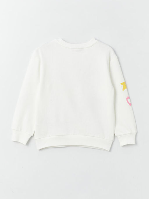 Bisiklet Yaka Powerpuff Girls Bask?l? Uzun Kollu K?z ?ocuk Sweatshirt - Waikiki фото 2