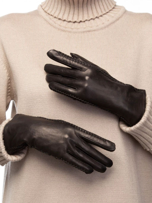 Перчатки женские ш+каш. TOUCH HP91104 black - Eleganzza фото 9