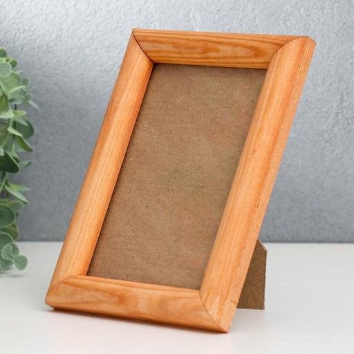 Цена за 2 шт. Фоторамка 10х15 см орех  (стекло)