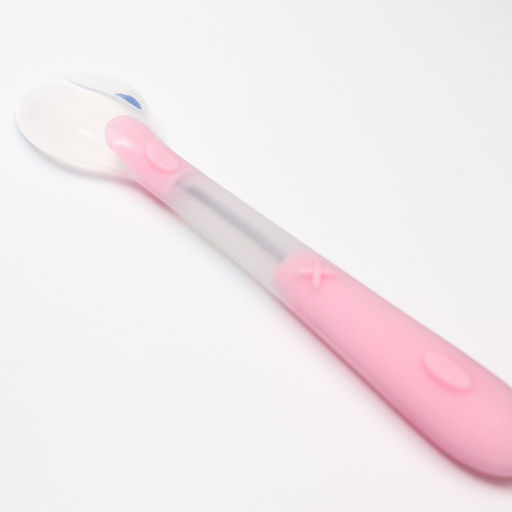 Ложка детская для кормления силиконовая, от 5 мес., цвет розовый - Крошка я фото 6