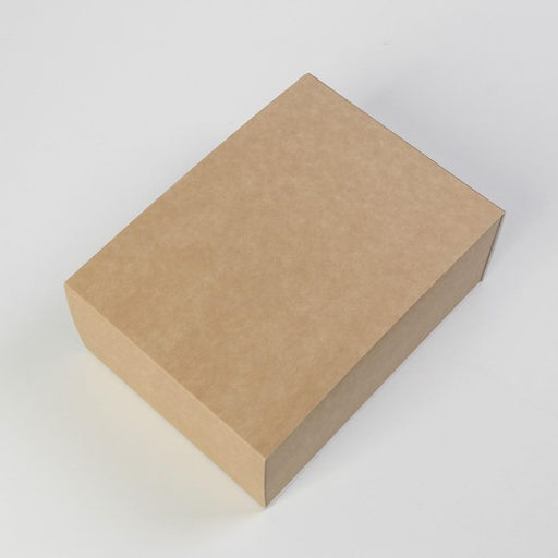 Коробка складная крафтовая 20 х 15 х 8 см - Дарите счастье фото 2