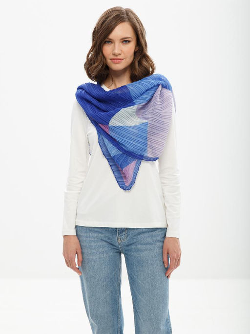 Платок жен. бамб 120х120 LLY68-129-12 - Labbra фото 3