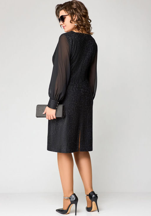 Платье EVA GRANT 7284А-Р черный