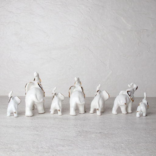 Статуэтка Слоны набор 7 штук / B2184 /уп 12/ - Галеонтрейд фото 5