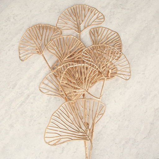 Ветка декоративная 64 см золото / GTN-7 /уп 10/500/ - Галеонтрейд фото 3