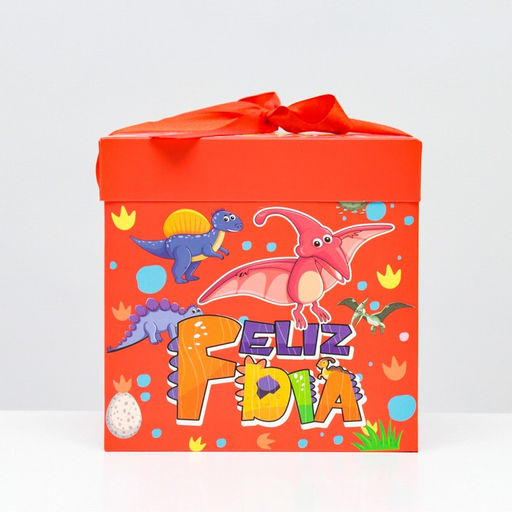 Цена за 12 шт. Коробка Самосборная Детская Динозавры 15х15х15 см - Simaland фото 5