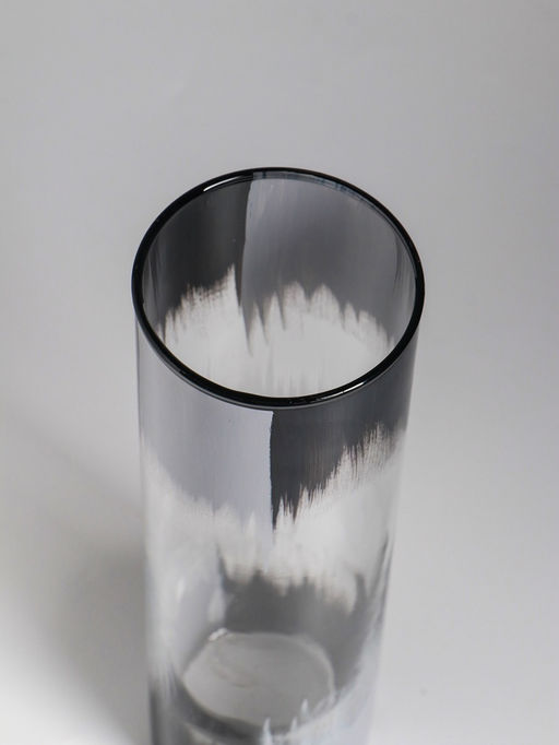 Ваза «Мираж», прямая, h=26 см, стекло