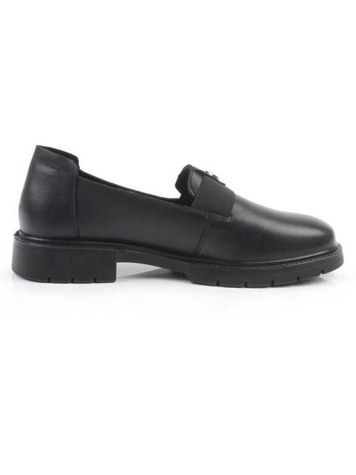 06-DHL164-1 BLACK Туфли женские (натуральная кожа)