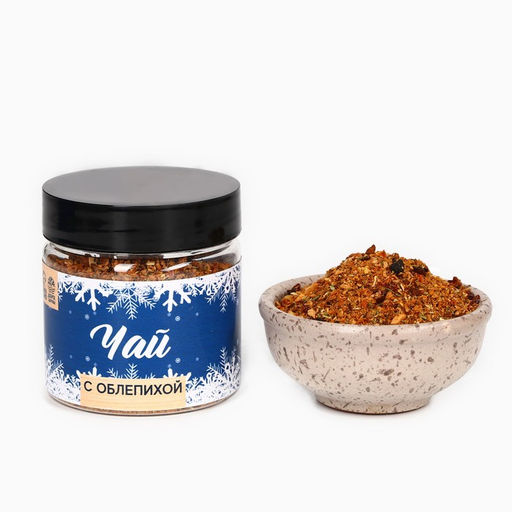 Подарочный набор С новым годом, мёд с пыльцой 250 г, чай 50 г, ложка - Доброе здоровье фото 4