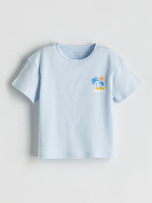 Erkek Bebek Pamuklu Ti??rt ve ?ort 2li