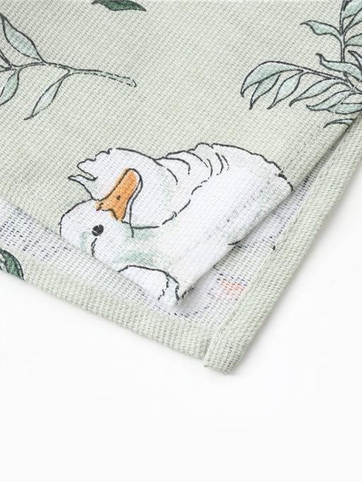 Фартук «Доляна» Divine day, зеленый, 60×70 см, 100% хлопок, рогожка 164 г/м²