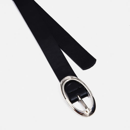 Ремень женский, ширина 2,3 см, пряжка металл, цвет чёрный - Simaland фото 2