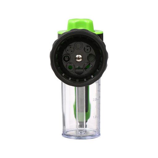 Пистолет для полива, 8 режимов, с колбой для мойки, быстросъёмное соединение, пластик - Simaland фото 8