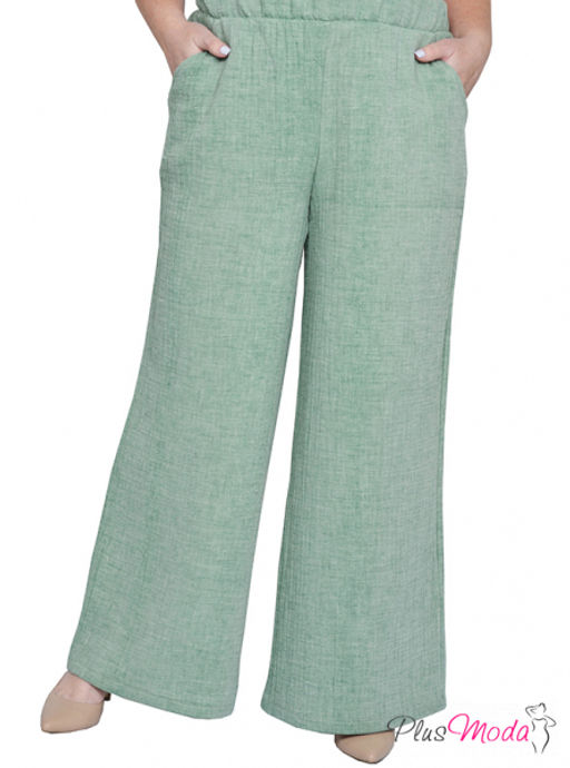 Брюки-клеш Модель №1547 размеры 44-84 - Plusmoda фото 7