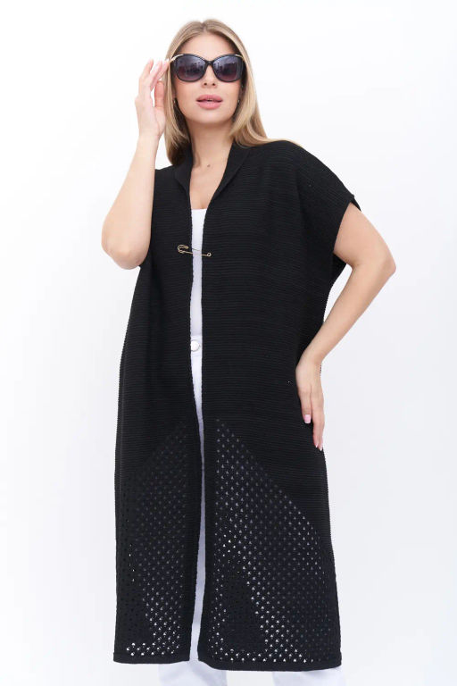 ЗЛАТА Жилет 351809/черный