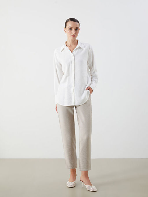 Beli Lastikli Havu? Kesim Kad?n Pantolon