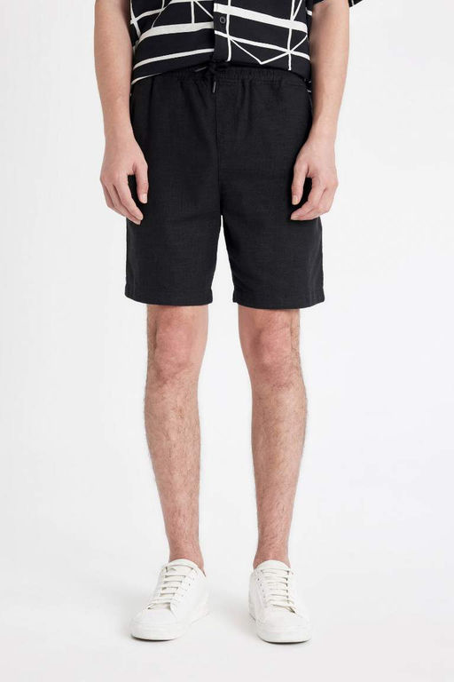 Хлопковые шорты-бермуды свободного покроя - Defacto фото 5