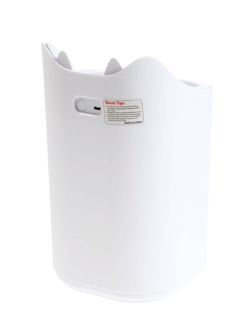 Увлажнитель воздуха HM-3, ультразвуковой, 3.3 л, мультиподсветка, USB, белый