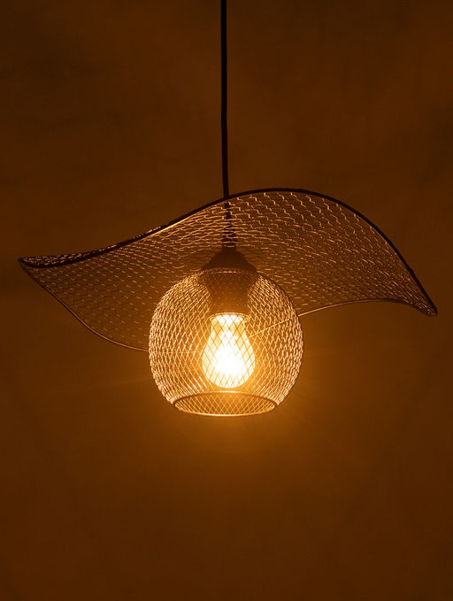 Светильник подвесной ЭкономСвет 10297/1MBK, 1×40 Вт, E27, 42×42×17-80 см, чёрный