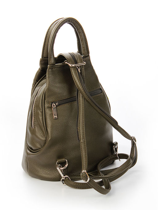 LACCOMA рюкзак Кэрри-Y2005-оливковый эко кожа хлопок