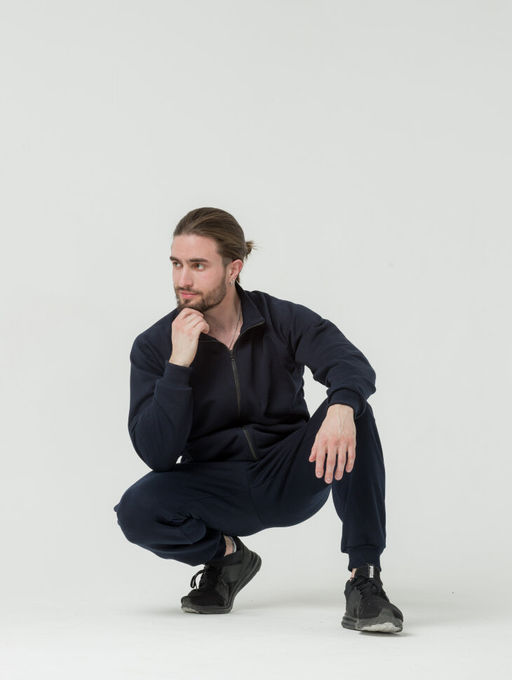 футер 3хнитка ПЕТЛЯ Мужской костюм - Knitka wear фото 6