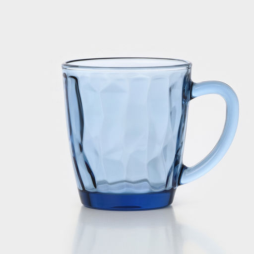 Набор посуды FANCY DIAMOND, 25 предметов, стекло, голубой - Simaland фото 8