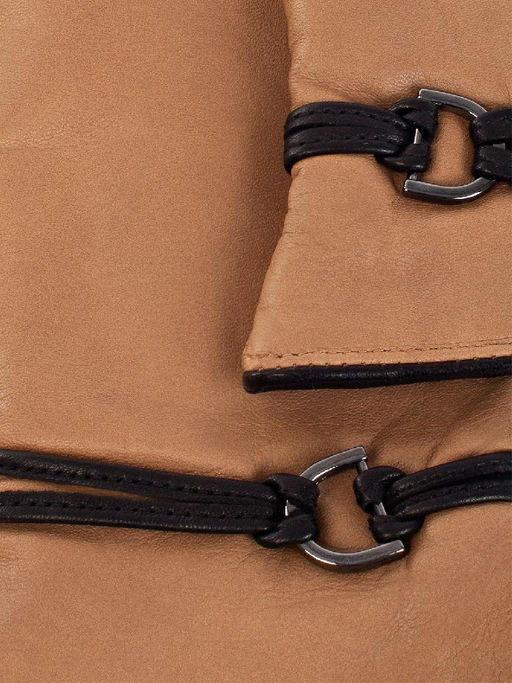 Перчатки женские ш+каш. IS01443 sand - Eleganzza фото 3