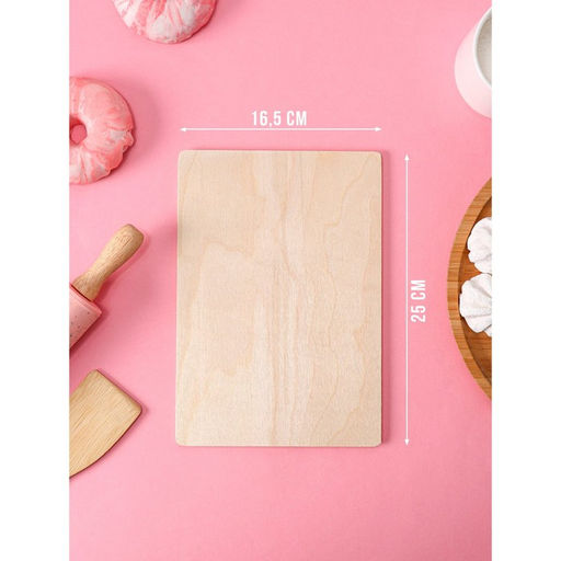 Доска разделочная деревянная Букет, 2516,50,4 см - Доляна фото 2