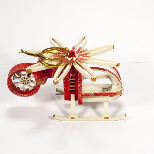 Вертолет малый 3020 White Cabin - Idh фото 4