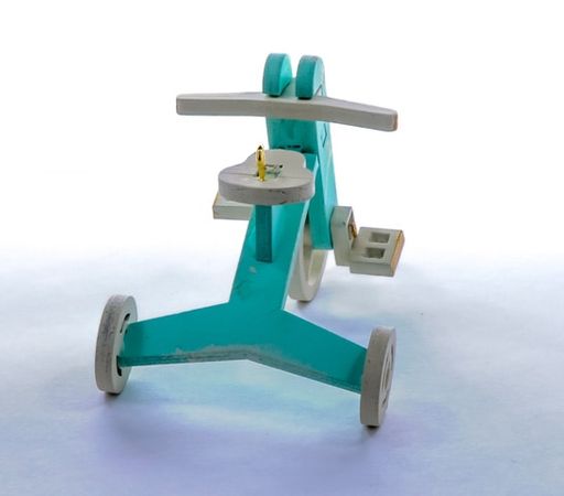 Елочная игрушка - Детский велосипед 56GG64-25804 Classic - Idh фото 3