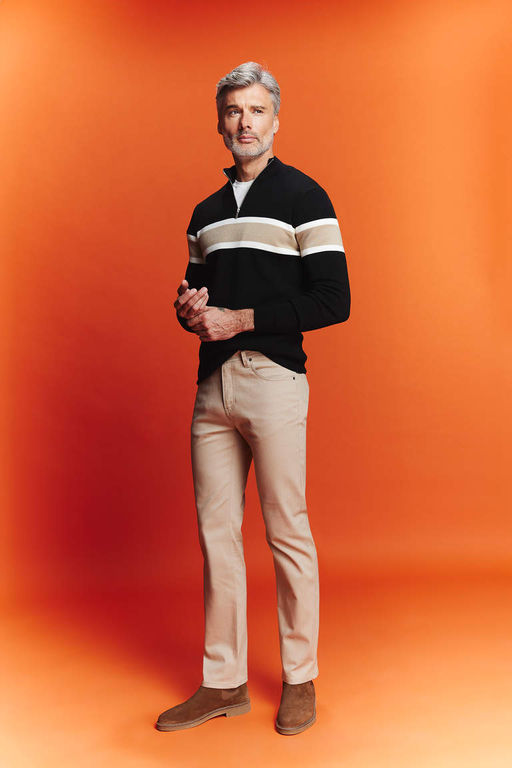 Длинные атласные брюки прямого кроя стандартного кроя - Defacto фото 2