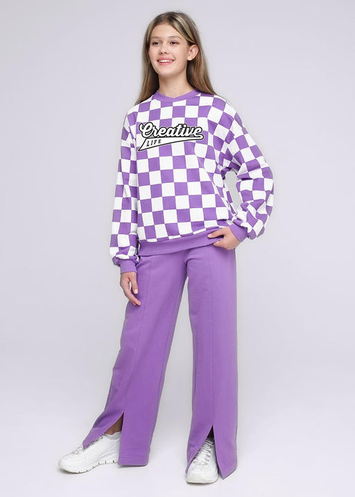 736351/67ф Брюки дев. (ЧЗ)