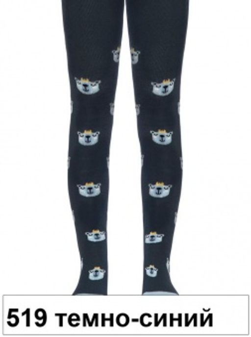 Колготки дет. SOF-TIKI 7С-38СП, 104-110 (12) - 519 темно-синий