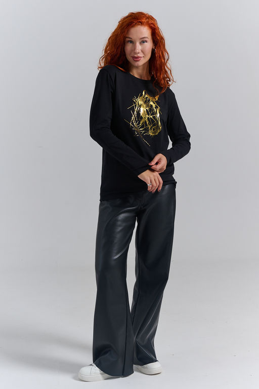 8574 футболка с дл.рукавом унисекс