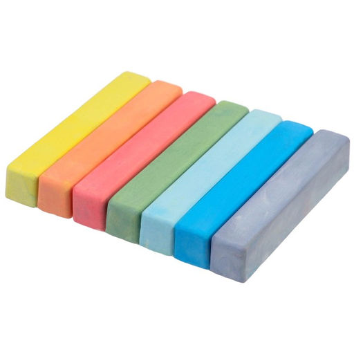 Мелки цветные школьные Монстр, 7 цветов, прямоугольные - Disney фото 5