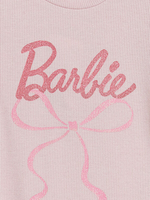 F?rf?rl? Barbie Bask?l? K?z ?ocuk Ti??rt - Waikiki фото 3