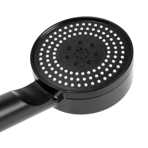 Цена за 2 шт. Лейка для душа ZEIN Z3526, d=90 мм, 5 режимов, чёрная