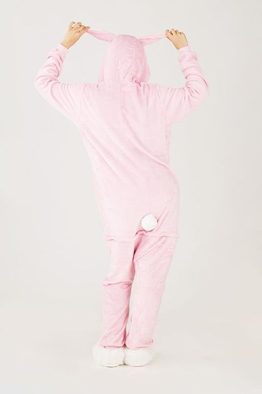 Пижама кигуруми Зайка розовый
