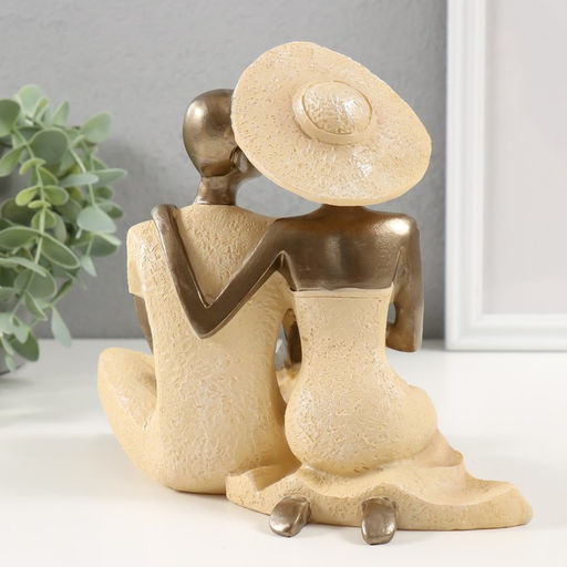 Фигурка полистоун Стильная пара, 21?13?18 см