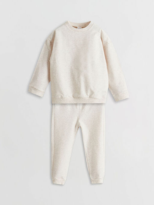 Bisiklet Yaka Basic Erkek Bebek Pijama Tak?m