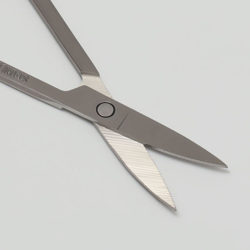 Цена за 3 шт. Ножницы маникюрные, загнутые, широкие, 9 см