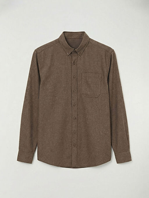 Regular Fit Gabardin Erkek G?mlek