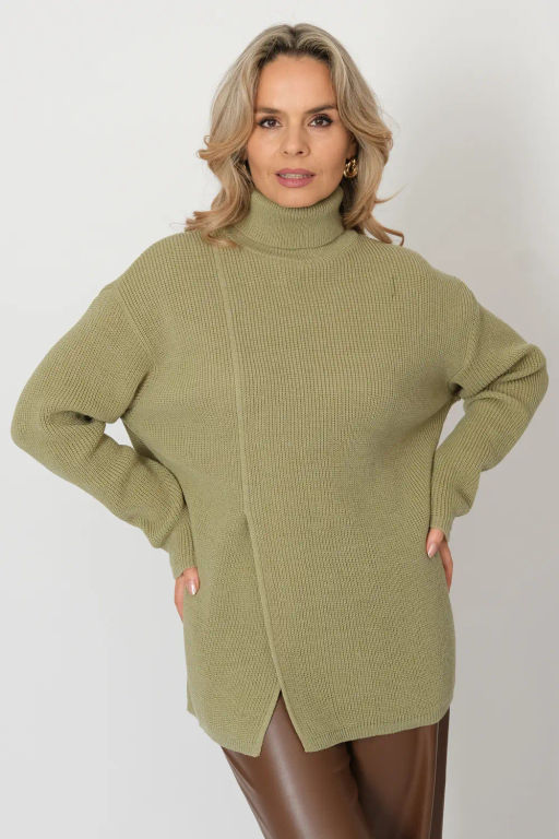 Джемпер И 004 с разрезом - Злата Стиль фото 21