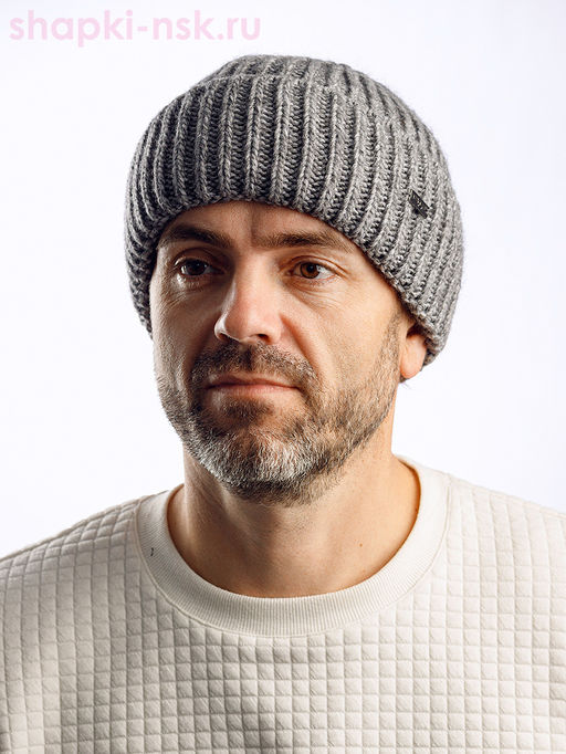 235 T Шапка мужская флис (56-58)