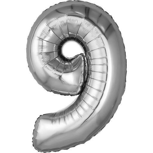 Воздушный шар фольгированный 32" «Цифра 9»