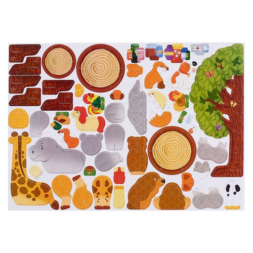 3D Конструктор «Добрый доктор», 97 деталей