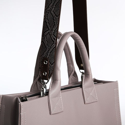 Сумка женская TEXTURA, тоут, средний размер, цвет капучино  фото 5