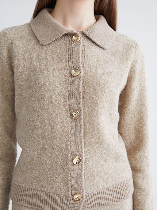 G?mlek Yaka Kad?n Triko H?rka