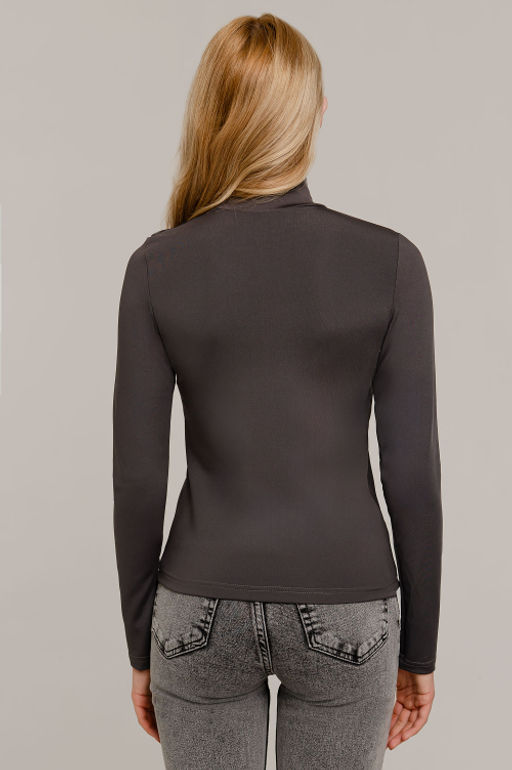 Арт.12803/6 Водолазка женская 42-50 (5 шт) Цвет:графит - Калинка фото 5