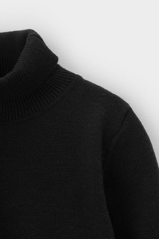 Джемпер Crockid КВ 30148/24ш полушерсть черный для мальчика  фото 2